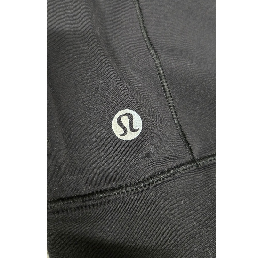 Lululemon Cadence Crusher Hoodie Built-in Face Mask Black Women's Size 4 - Picture 10 of 10